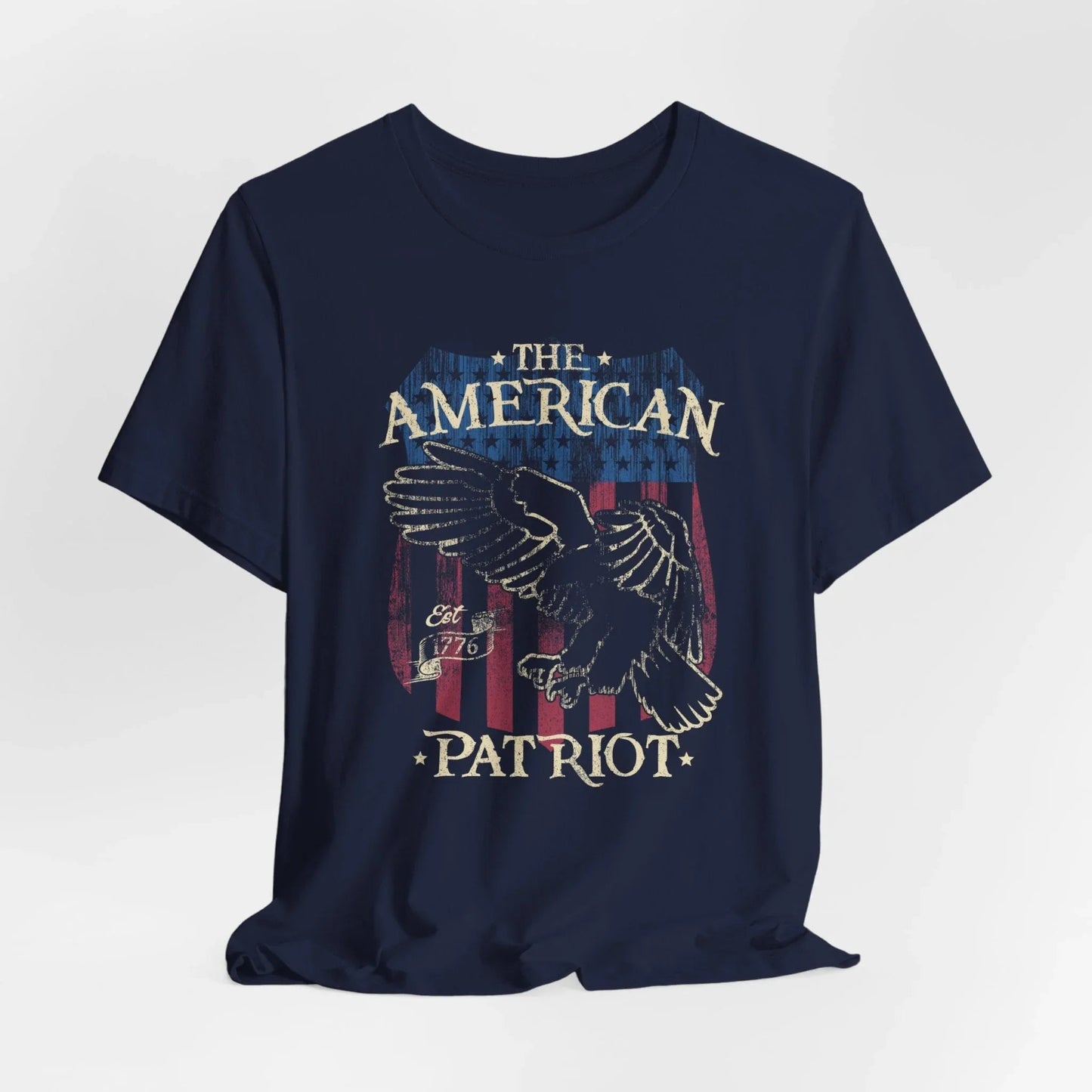 The American Patriot Unisex T-Shirt, American Tee, USA Shirt, Unisex Graphic Tee, Independence Day Apparel - SKULLFURY MERCH