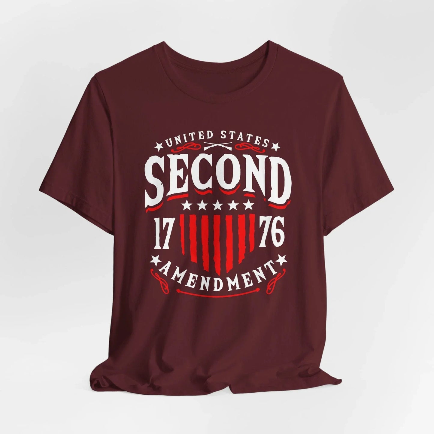 United States 2nd Amendment, 1776 Unisex T-Shirt, Patriotic Tee, Freedom Liberty Tee, 2nd Amendment Merch, American Patriot Top - SKULLFURY MERCH