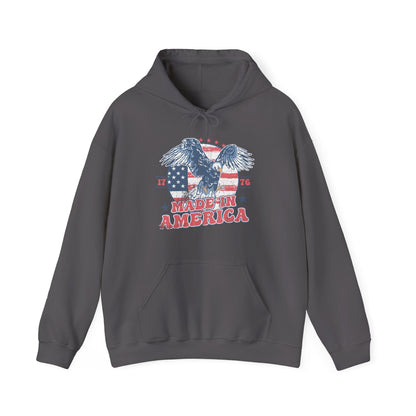 Patriotic Eagle Hoodie for Independence Day