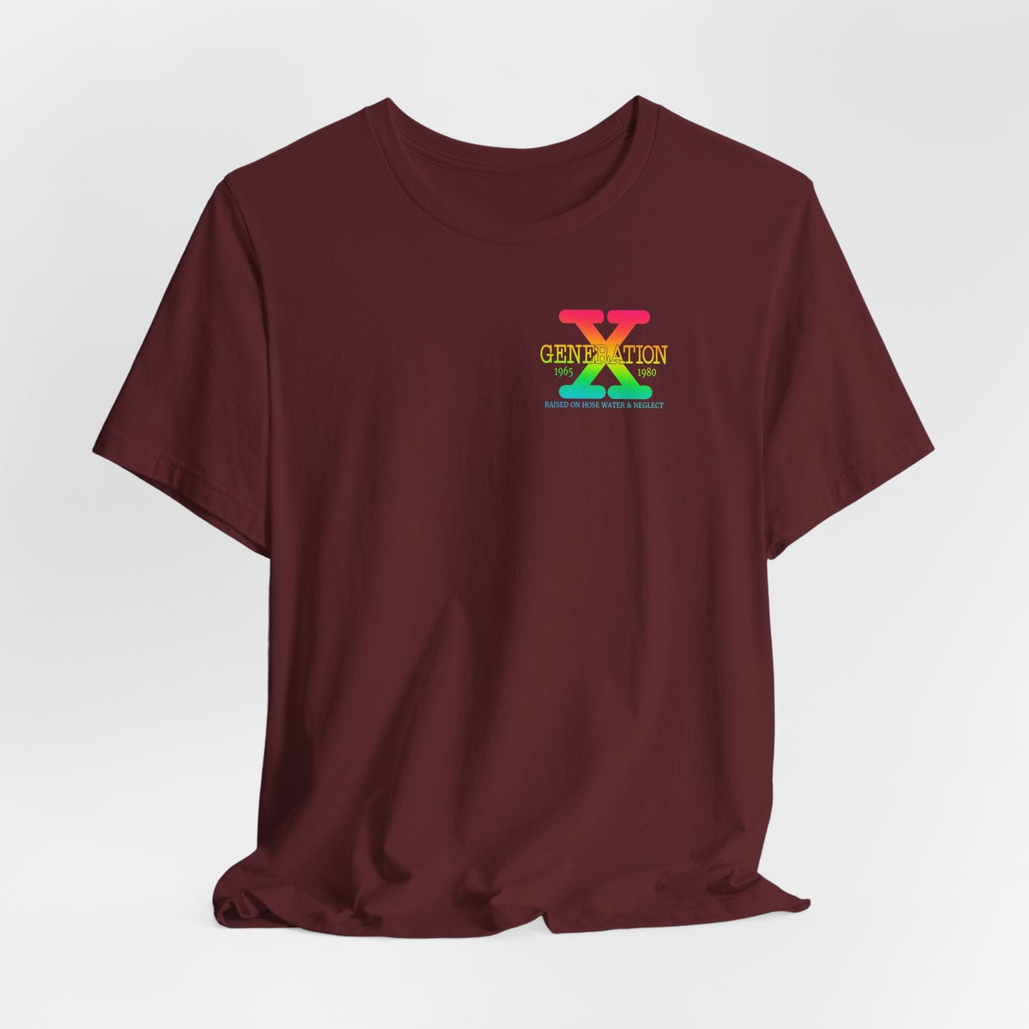 Retro Gen X T-Shirt, Vintage Style Tee, Unisex Graphic Tee, Nostalgic 80s Shirt, Perfect for Gen X Fans, Gift for Retro Lovers
