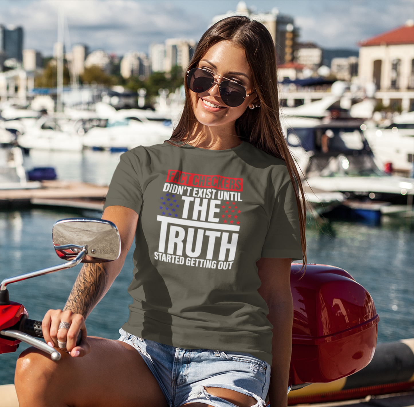 Fact Checkers Didn't exist Until The Truth Started Getting Out Unisex T-Shirt, Tee, Shirt, Top, Apparel, Gift Idea, Truth Seekers Shirt