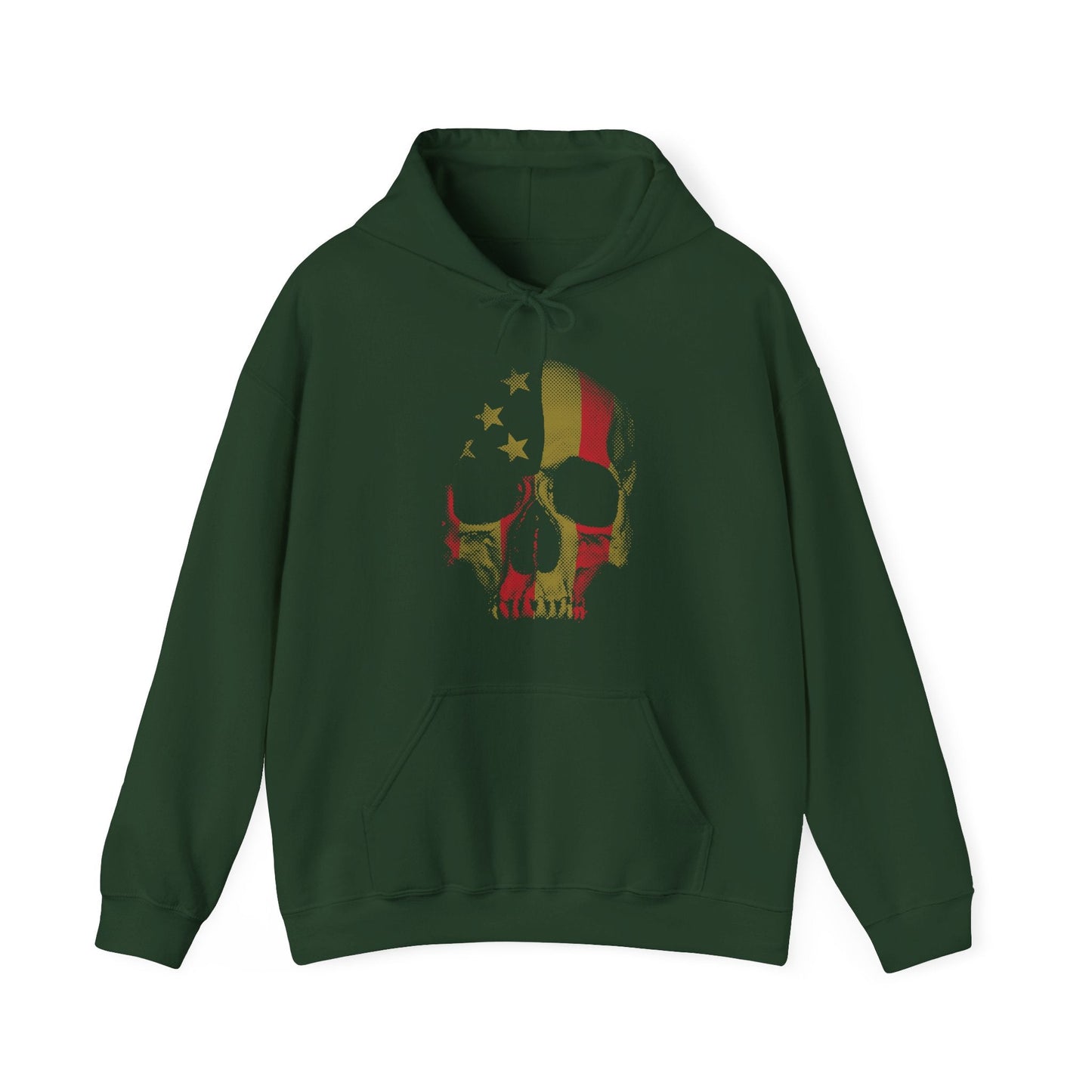 Skull Flag Hoodie - Unisex Heavy Blend™ Hooded Sweatshirt