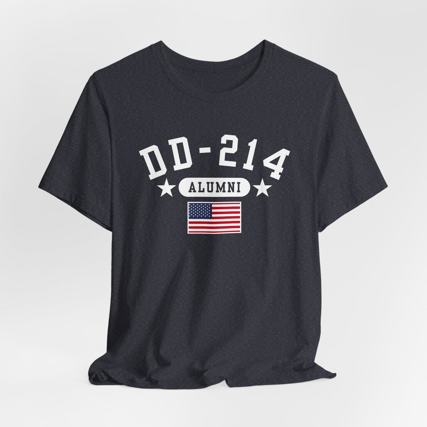 DD-214 Veteran Alumni Unisex T-Shirt, Military Retirement Tee, Perfect for Veterans Day