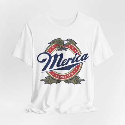 Patriotic Tee, America Shirt, Unisex Shirt, Short Sleeve Tee, 4th of July Shirt, Independence Day Tee