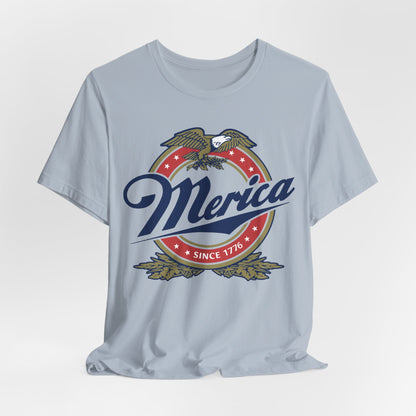 Patriotic Tee, America Shirt, Unisex Shirt, Short Sleeve Tee, 4th of July Shirt, Independence Day Tee