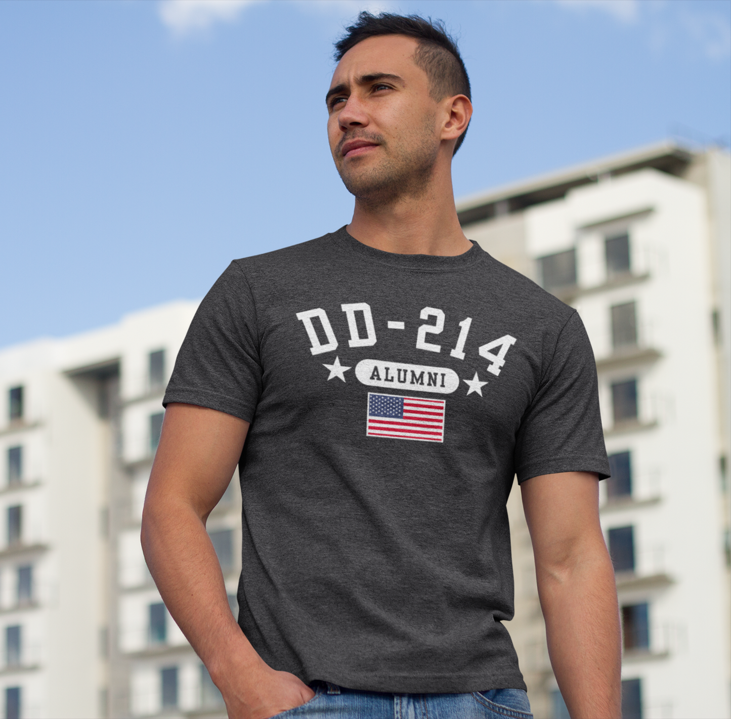 DD-214 Veteran Alumni Unisex T-Shirt, Military Retirement Tee, Perfect for Veterans Day