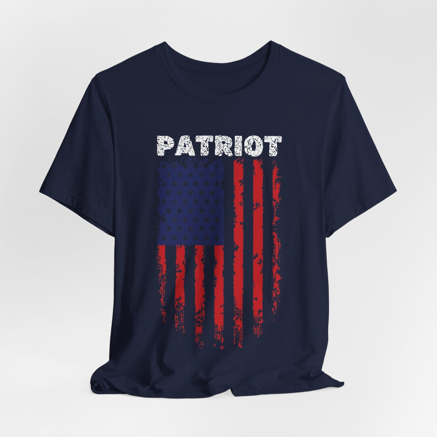 Patriot Flag Unisex T-Shirt, American Pride Tee, Fearless and Bold Shirt, USA Patriotism Top, Patriotic Gift