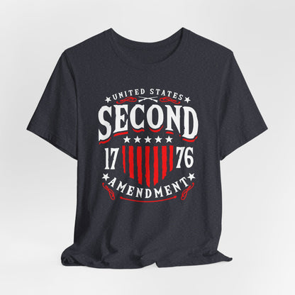 United States 2nd Amendment, 1776 Unisex T-Shirt, Patriotic Tee, Freedom Liberty Tee, 2nd Amendment Merch, American Patriot Top