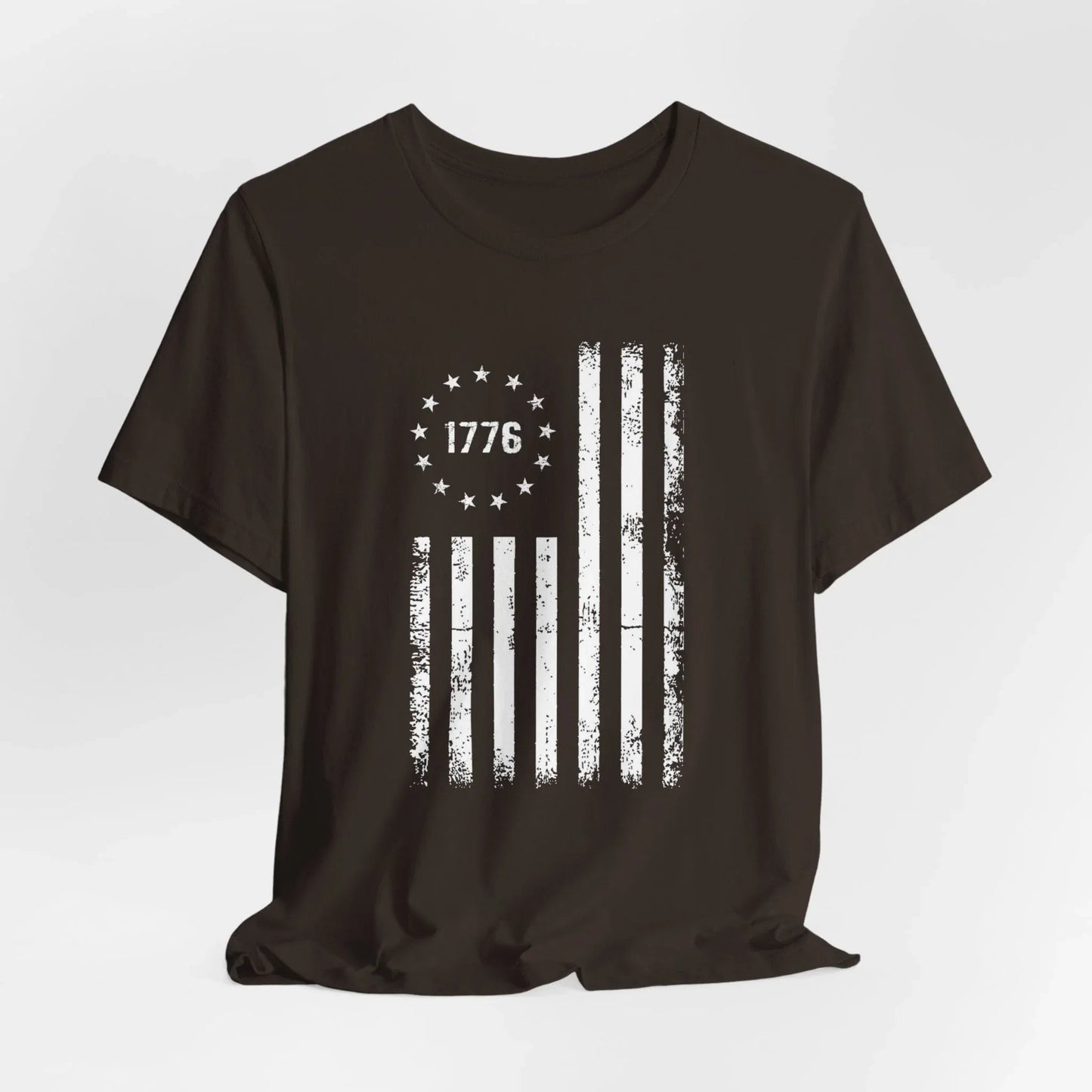 1776 Flag Unisex T-Shirt, Patriotic Tee for Celebrating Our Founding, USA History Shirt, July 4th Tee, American Flag Shirt, Independence Day - SKULLFURY MERCH