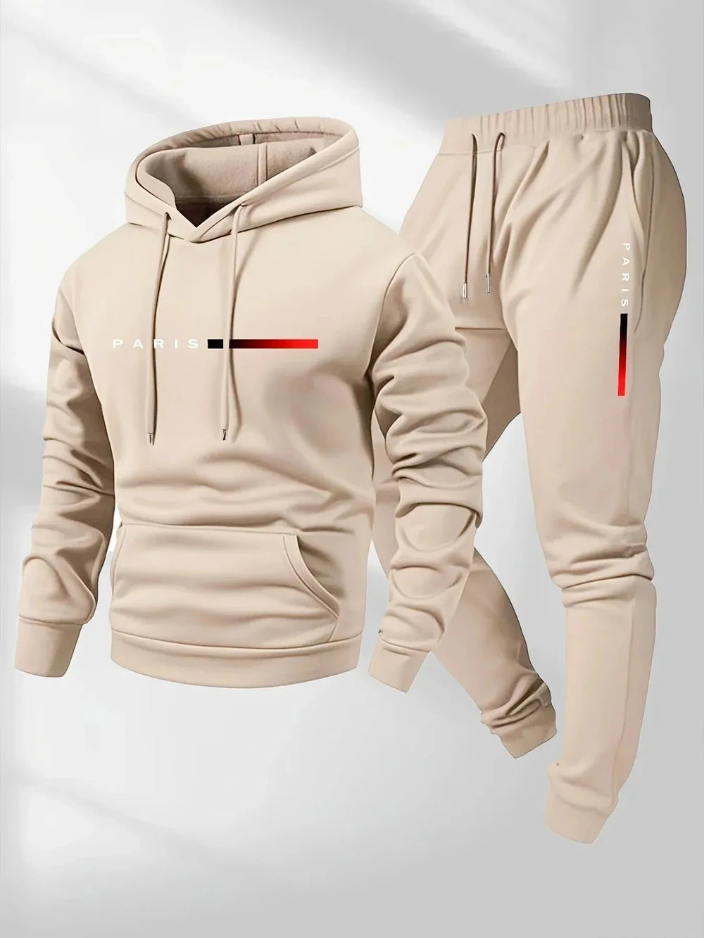The Paris Urban Streetwear Fleece Tracksuit Set