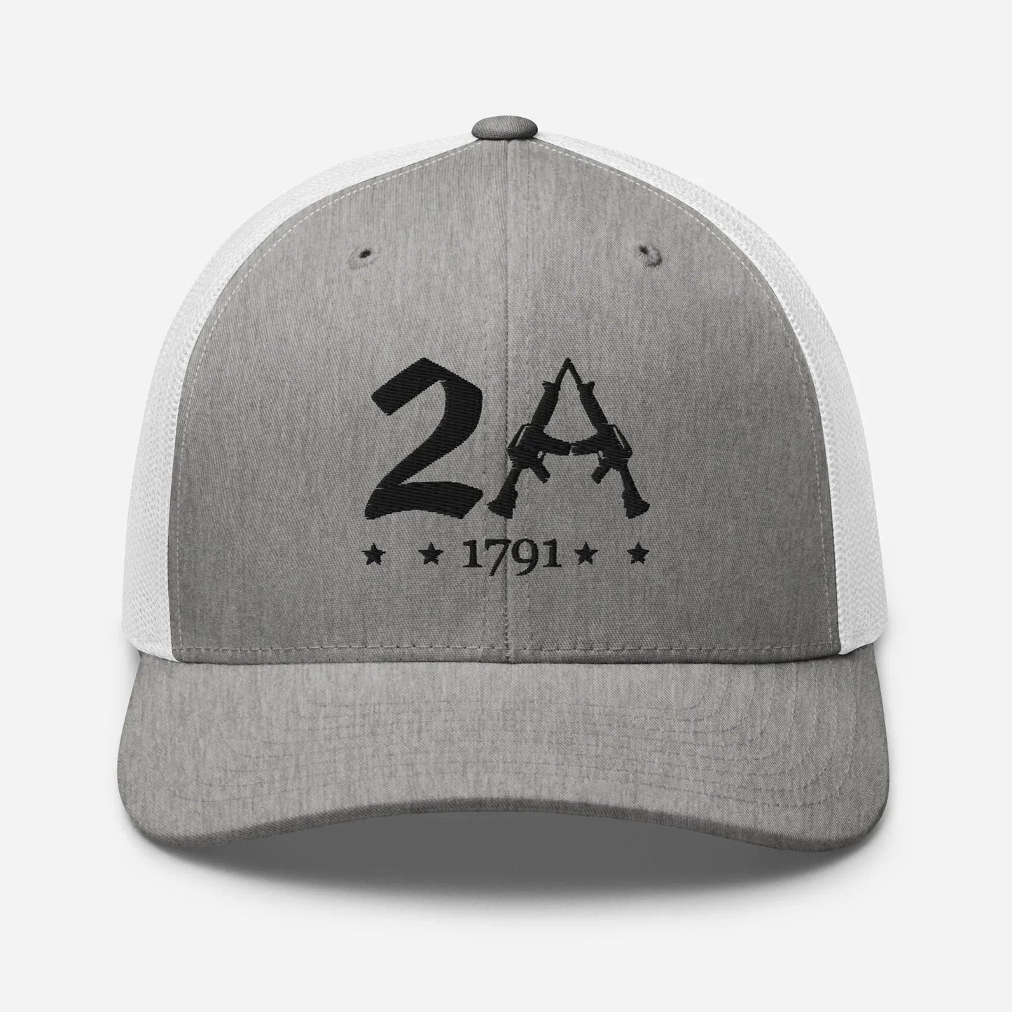 2A 1791 Snapback Trucker Cap - Second Amendment Pride - SKULLFURY MERCH