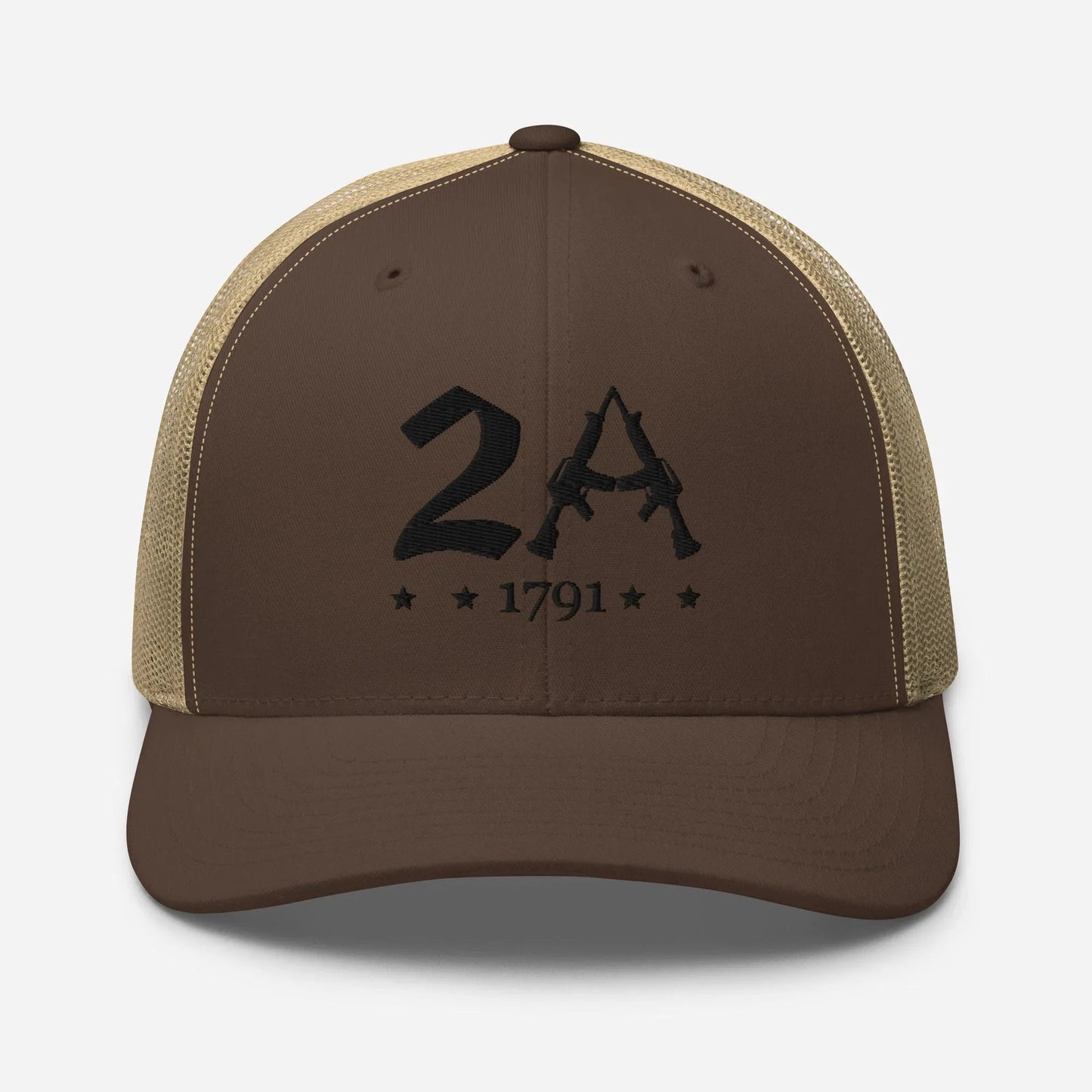2A 1791 Snapback Trucker Cap - Second Amendment Pride - SKULLFURY MERCH