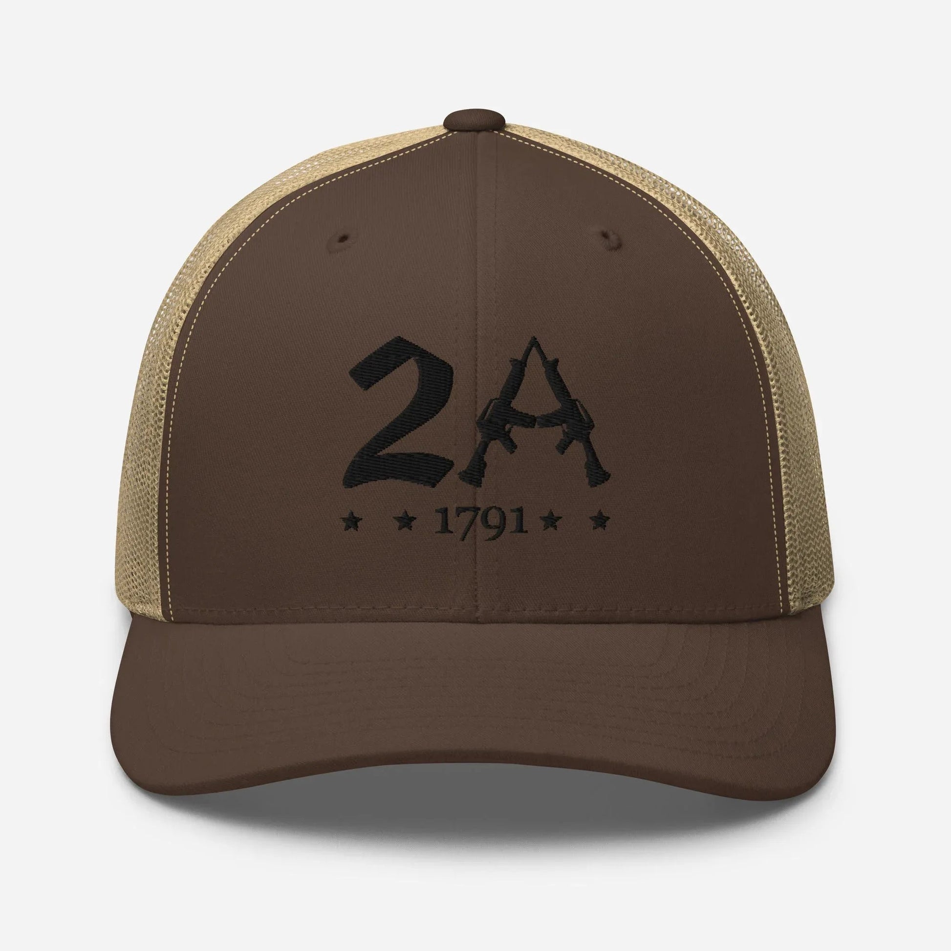 2A 1791 Snapback Trucker Cap - Second Amendment Pride - SKULLFURY MERCH