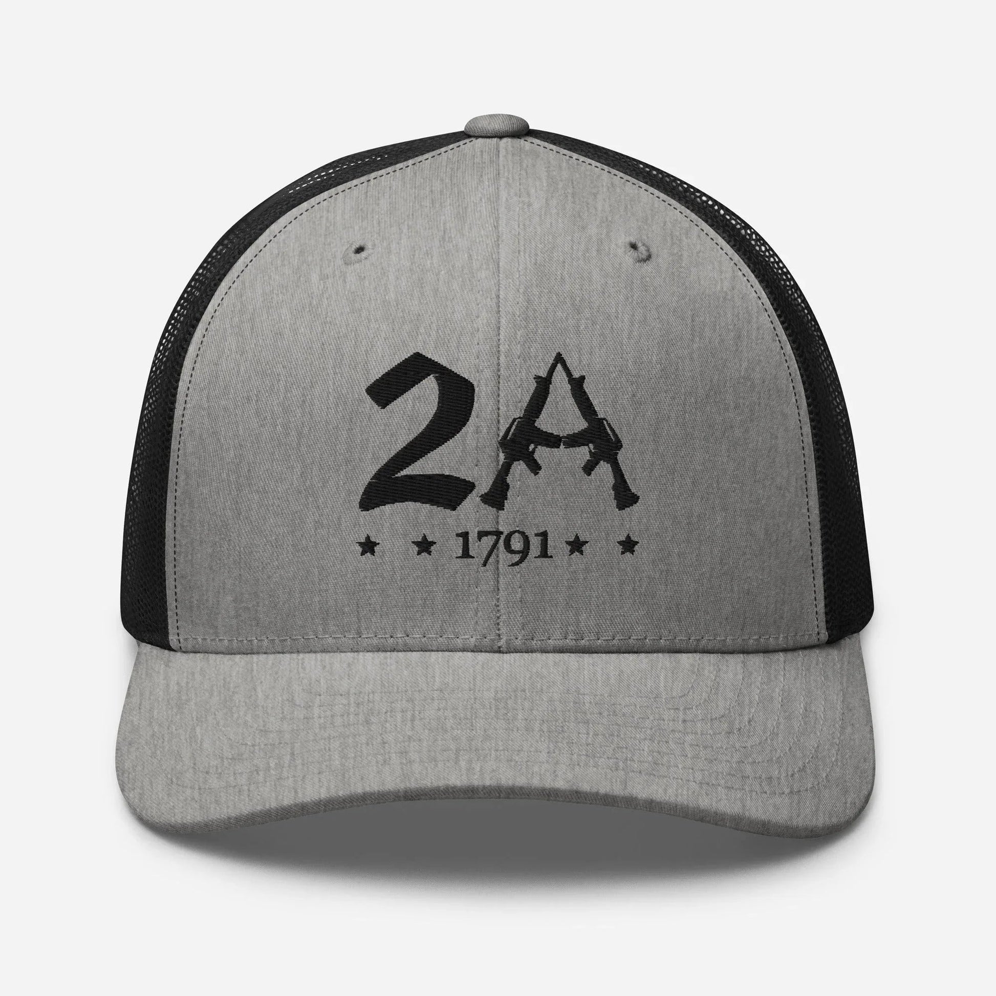 2A 1791 Snapback Trucker Cap - Second Amendment Pride - SKULLFURY MERCH