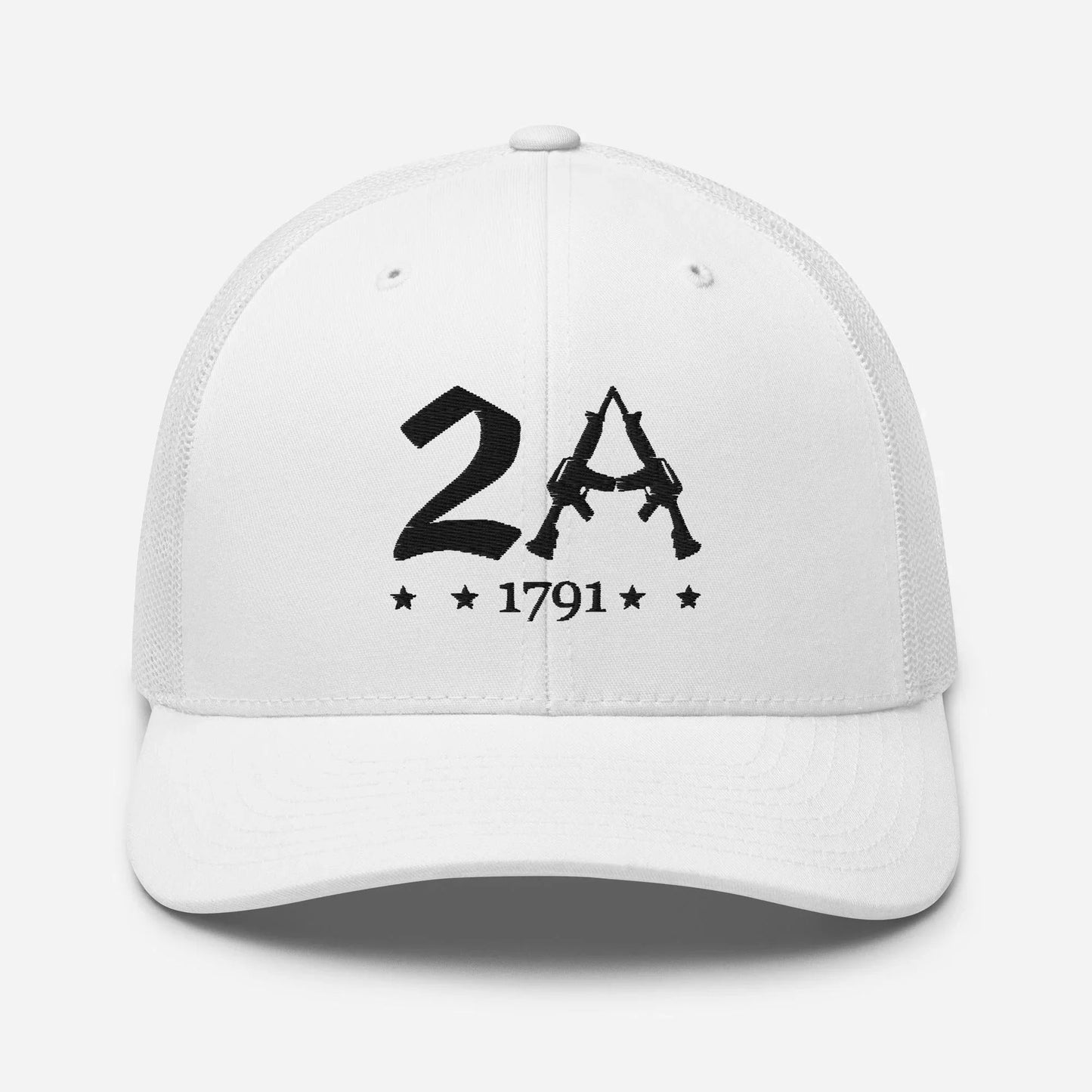 2A 1791 Snapback Trucker Cap - Second Amendment Pride - SKULLFURY MERCH
