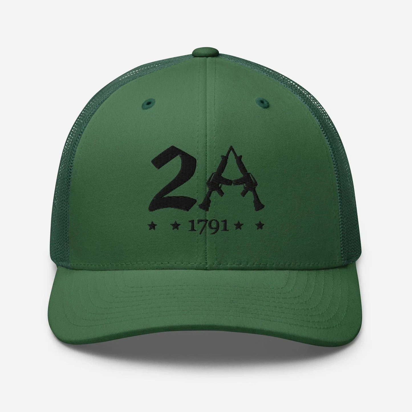 2A 1791 Snapback Trucker Cap - Second Amendment Pride - SKULLFURY MERCH