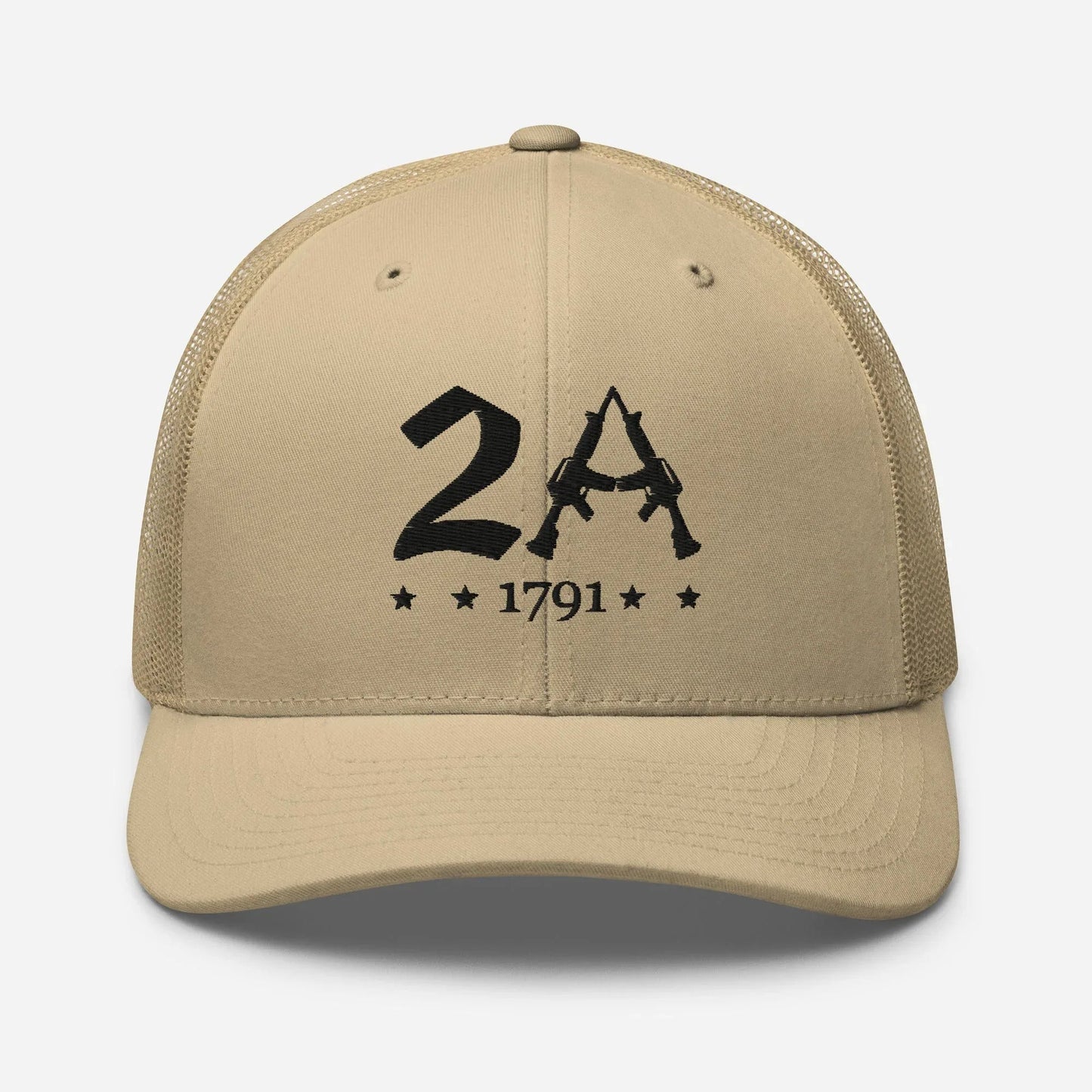 2A 1791 Snapback Trucker Cap - Second Amendment Pride - SKULLFURY MERCH