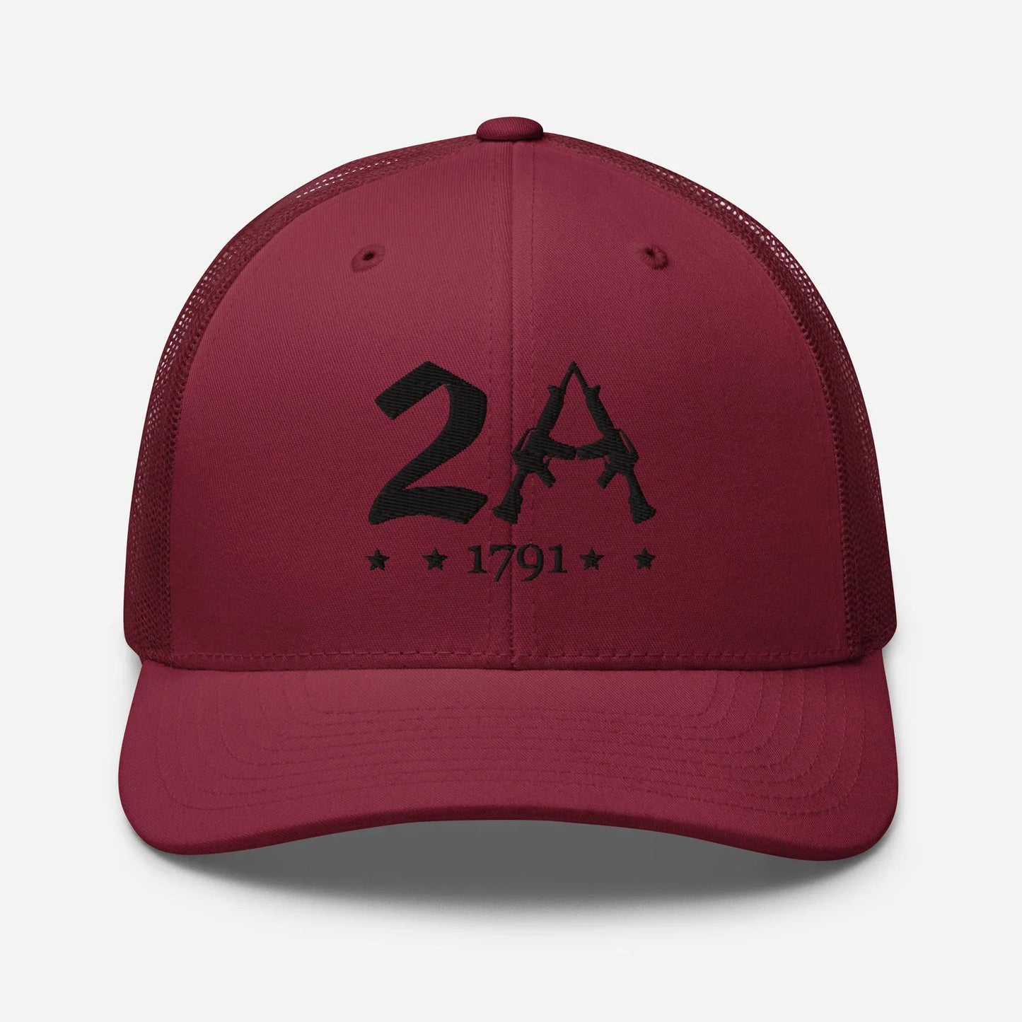 2A 1791 Snapback Trucker Cap - Second Amendment Pride - SKULLFURY MERCH