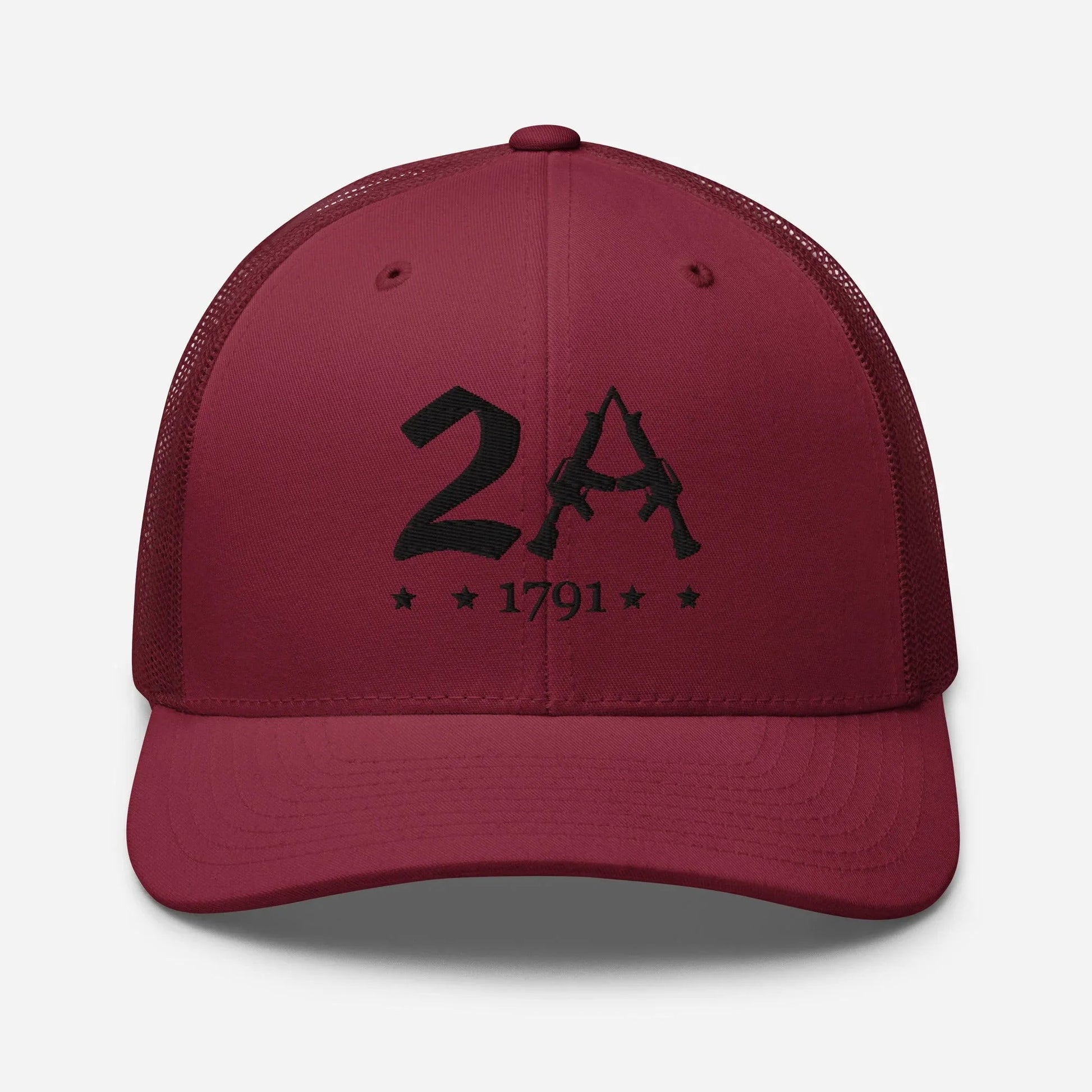2A 1791 Snapback Trucker Cap - Second Amendment Pride - SKULLFURY MERCH