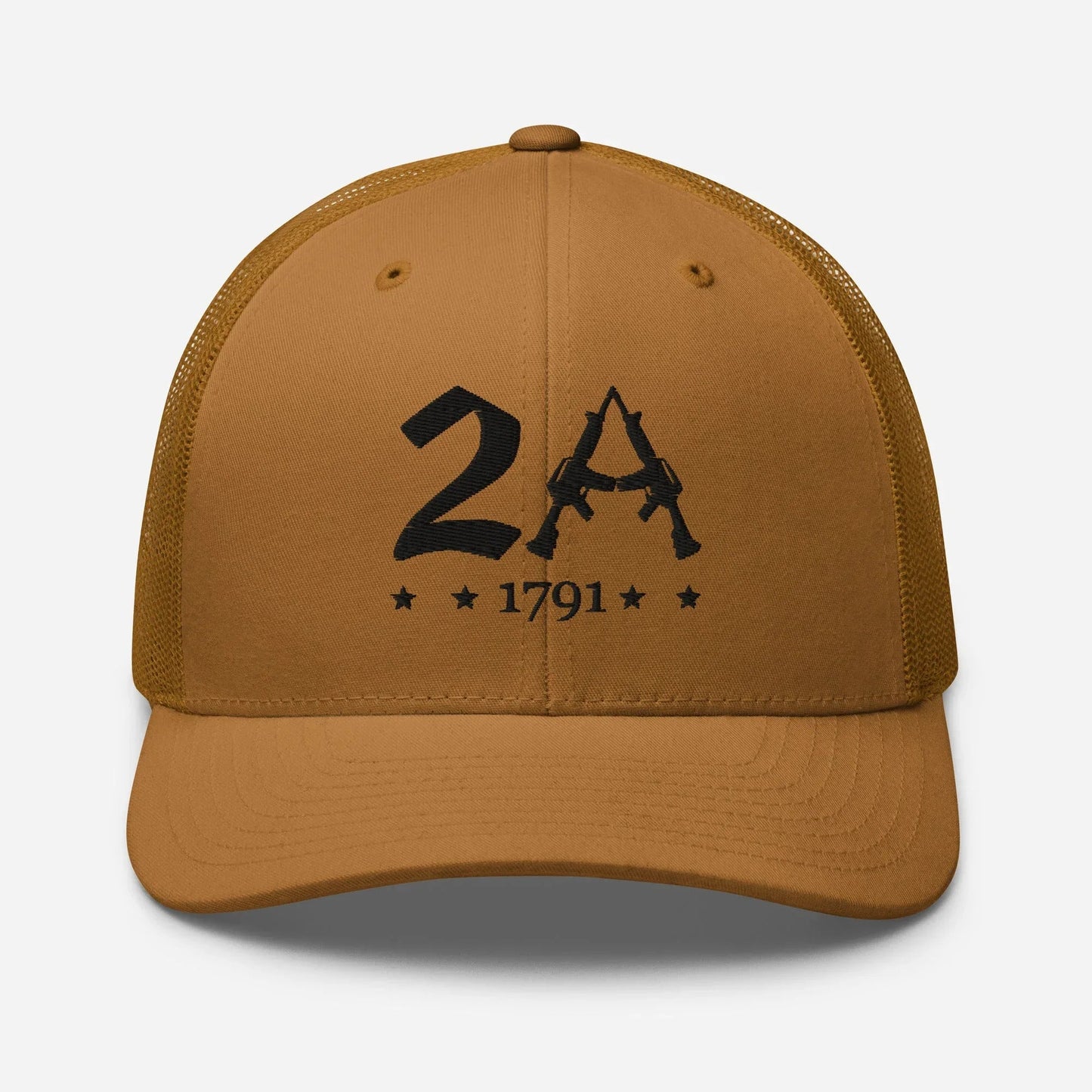 2A 1791 Snapback Trucker Cap - Second Amendment Pride - SKULLFURY MERCH