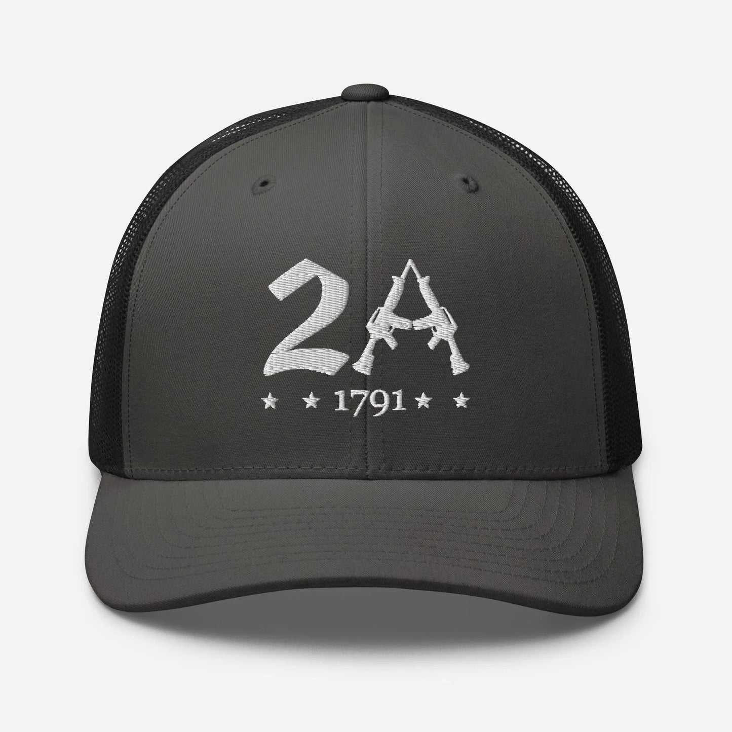 2A Vintage Snapback Trucker Cap - Patriotic Style for All Occasions - SKULLFURY MERCH