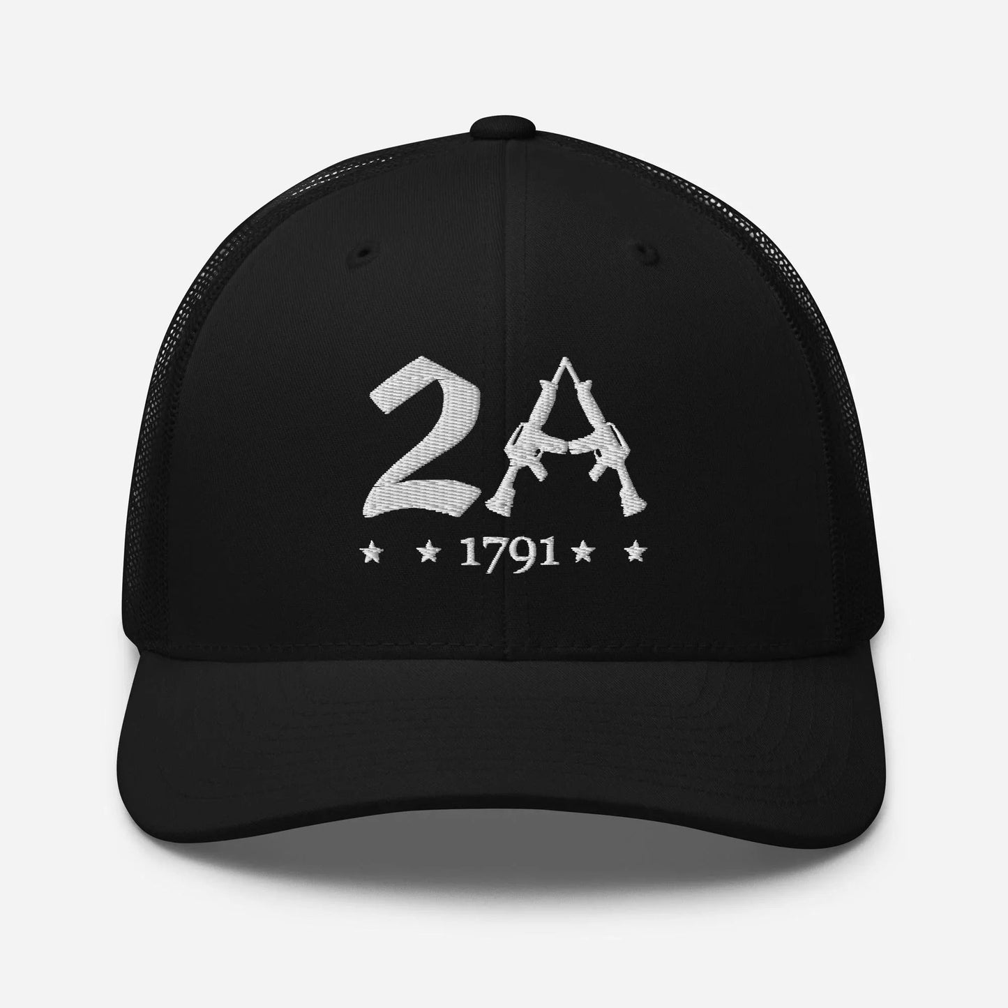 2A Vintage Snapback Trucker Cap - Patriotic Style for All Occasions - SKULLFURY MERCH