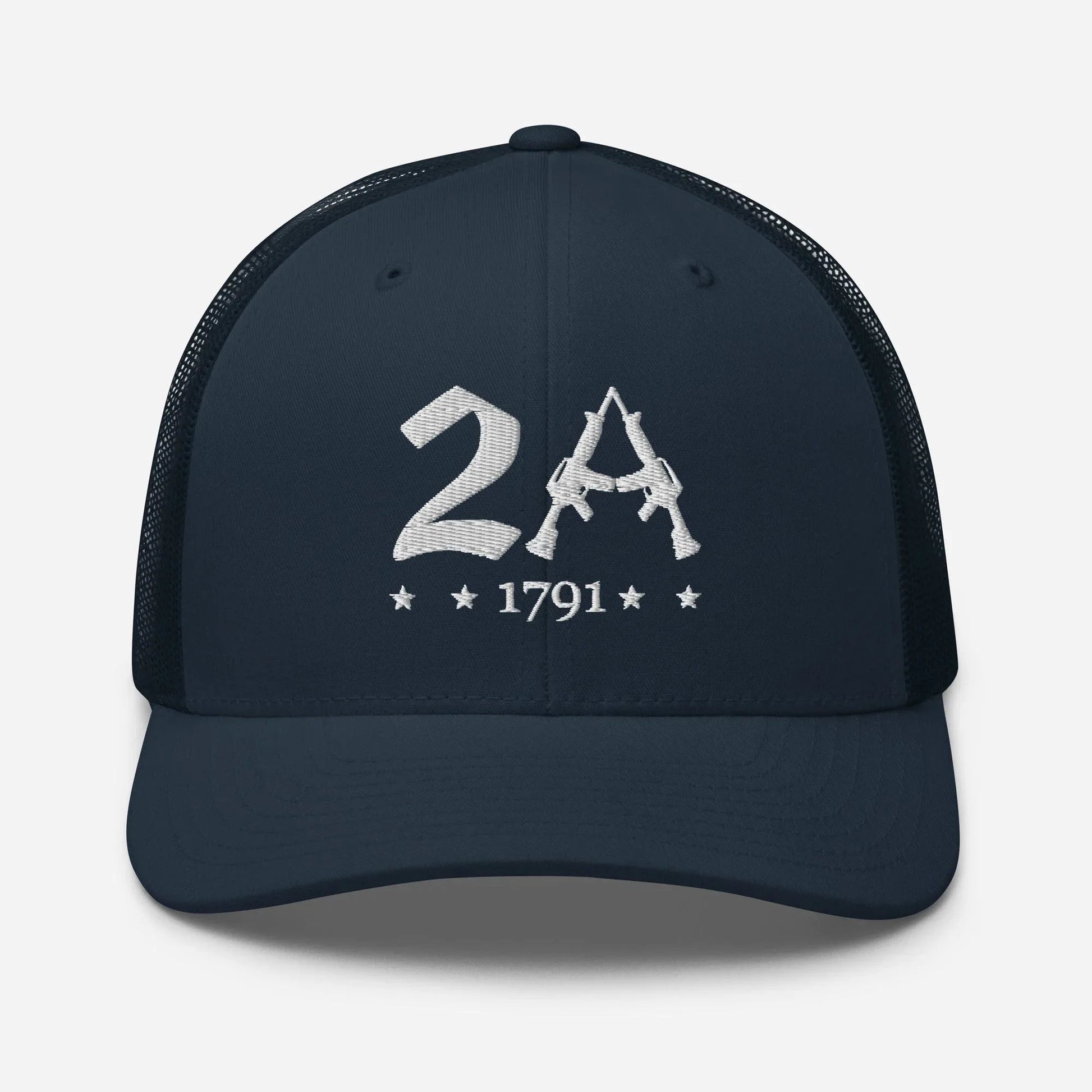 2A Vintage Snapback Trucker Cap - Patriotic Style for All Occasions - SKULLFURY MERCH