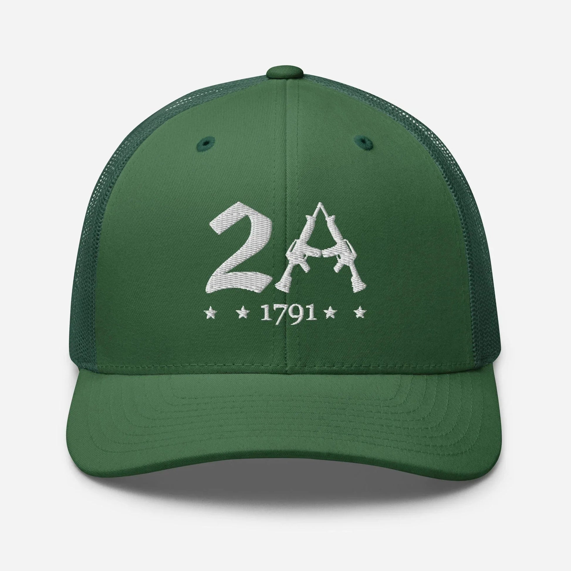 2A Vintage Snapback Trucker Cap - Patriotic Style for All Occasions - SKULLFURY MERCH