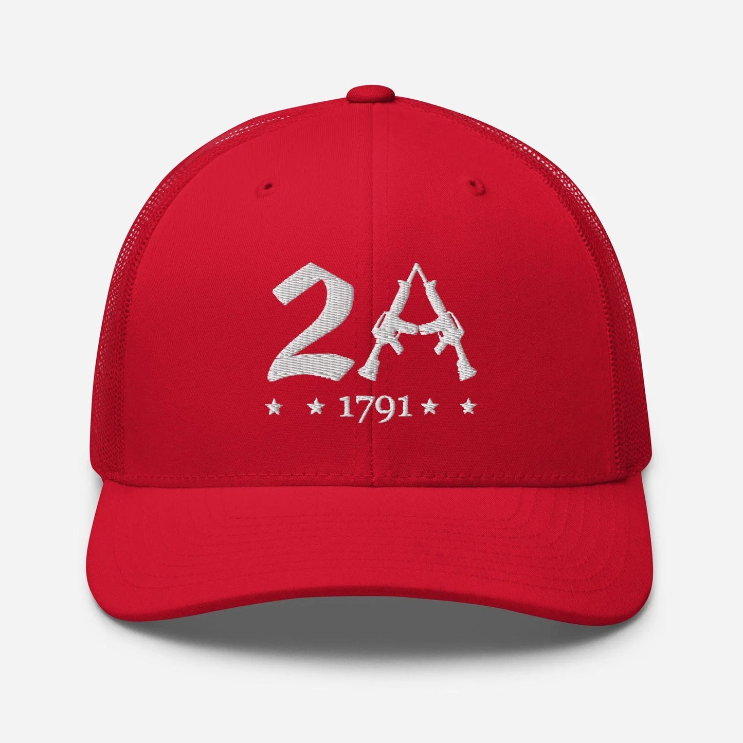 2A Vintage Snapback Trucker Cap - Patriotic Style for All Occasions - SKULLFURY MERCH