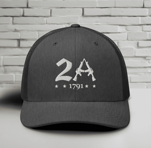 2A Vintage Snapback Trucker Cap - Patriotic Style for All Occasions - SKULLFURY MERCH
