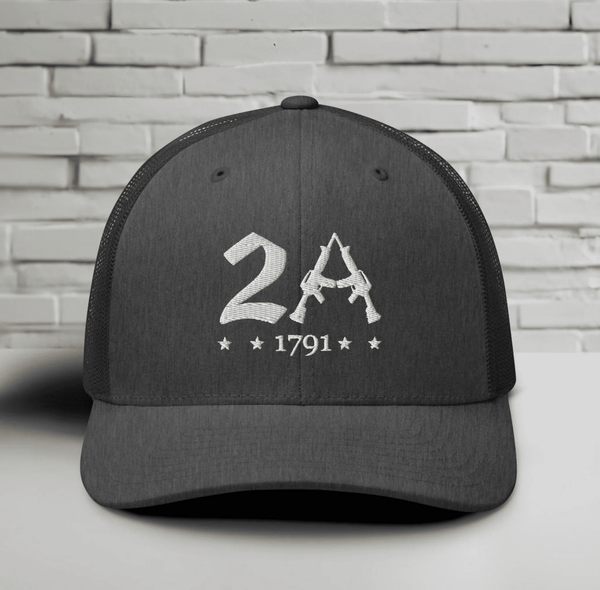 2A Vintage Snapback Trucker Cap - Patriotic Style for All Occasions