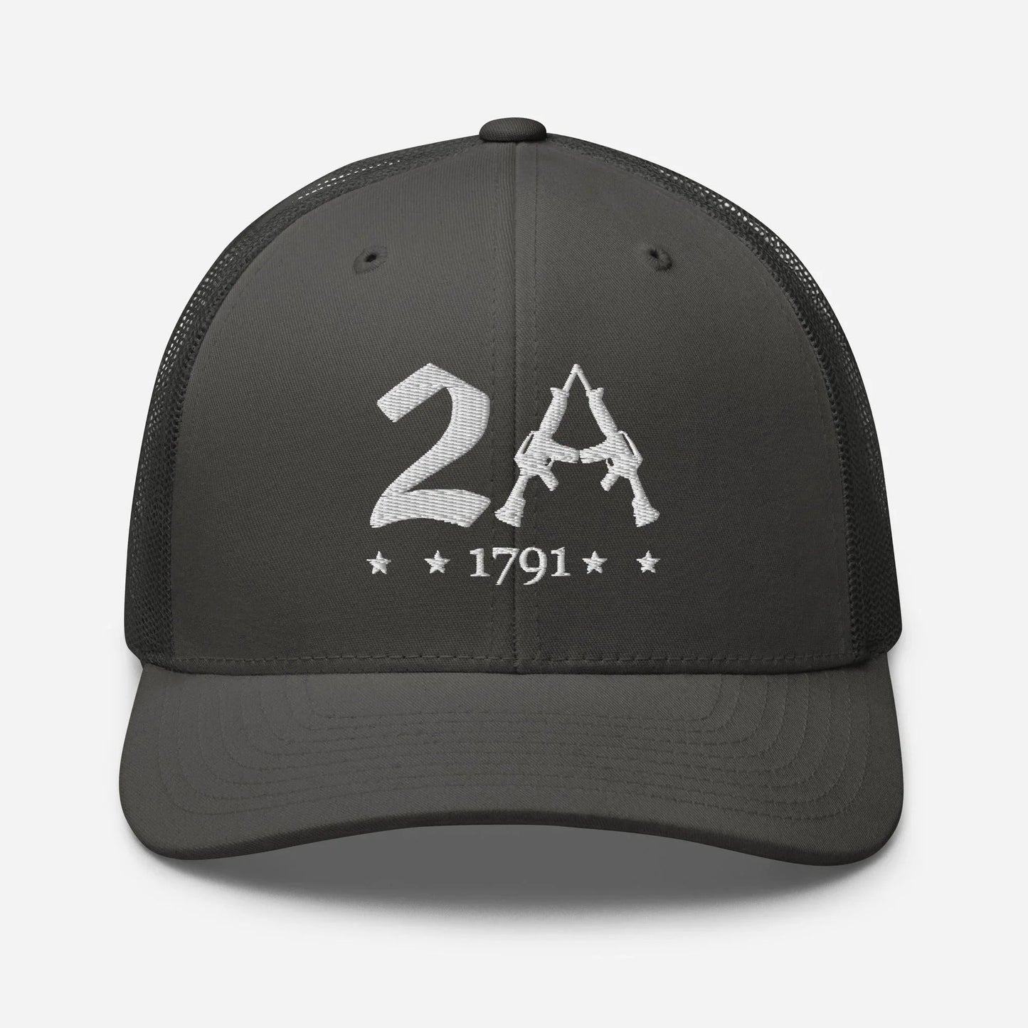 2A Vintage Snapback Trucker Cap - Patriotic Style for All Occasions - SKULLFURY MERCH
