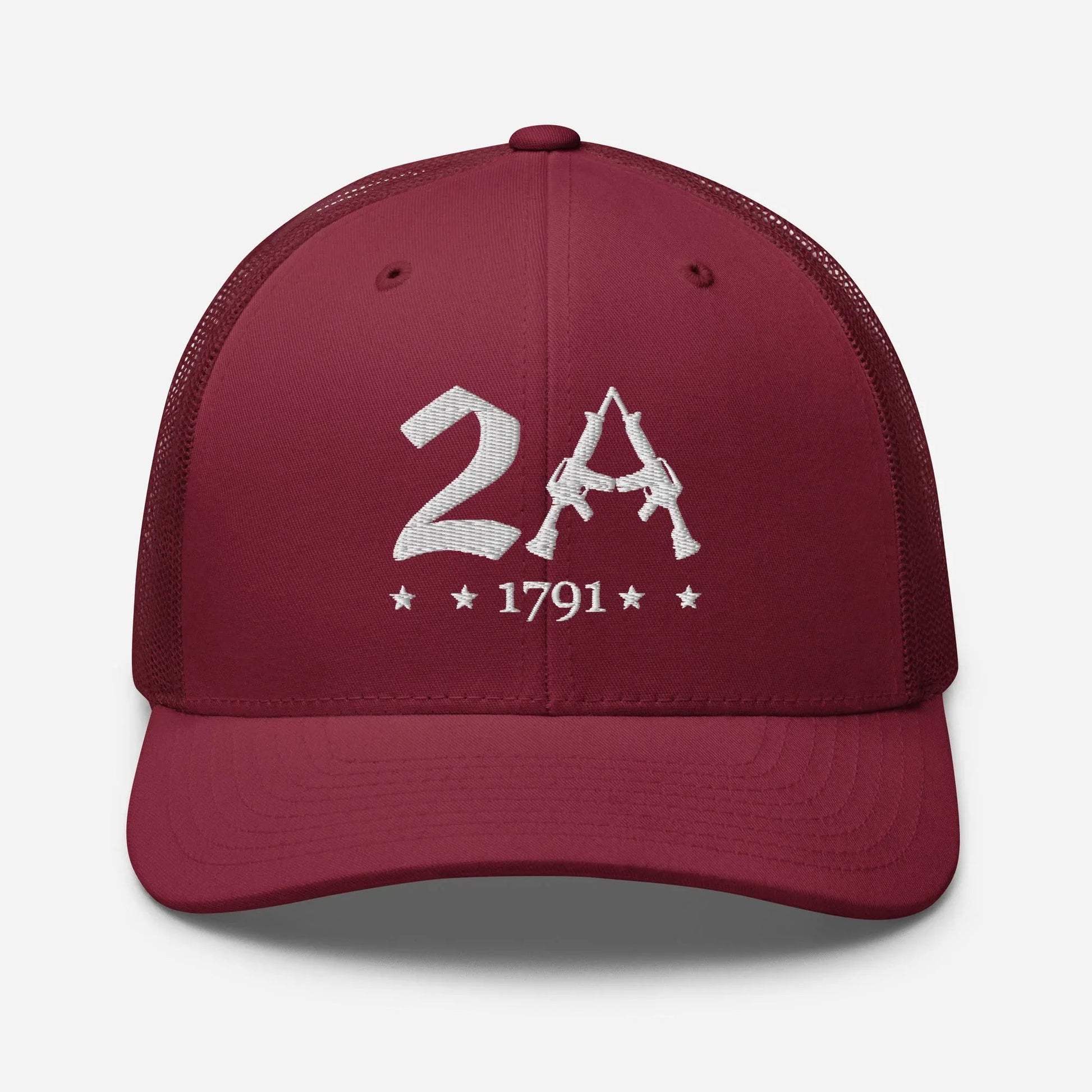 2A Vintage Snapback Trucker Cap - Patriotic Style for All Occasions - SKULLFURY MERCH