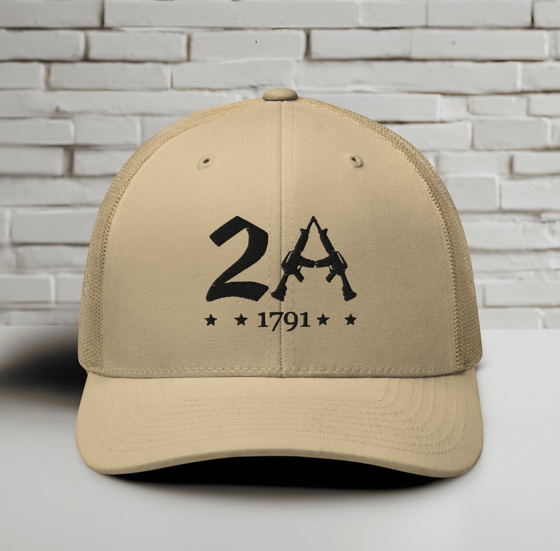 2A 1791 Snapback Trucker Cap - Second Amendment Pride