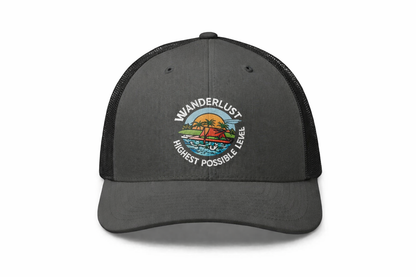 One Nation Under God - White Embroidery- Patriotic Snapback Trucker Cap