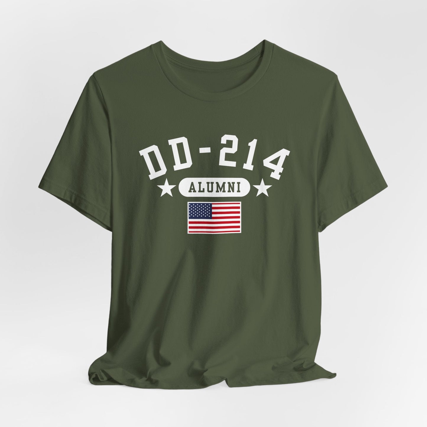 DD-214 Veteran Alumni Unisex T-Shirt, Military Retirement Tee, Perfect for Veterans Day