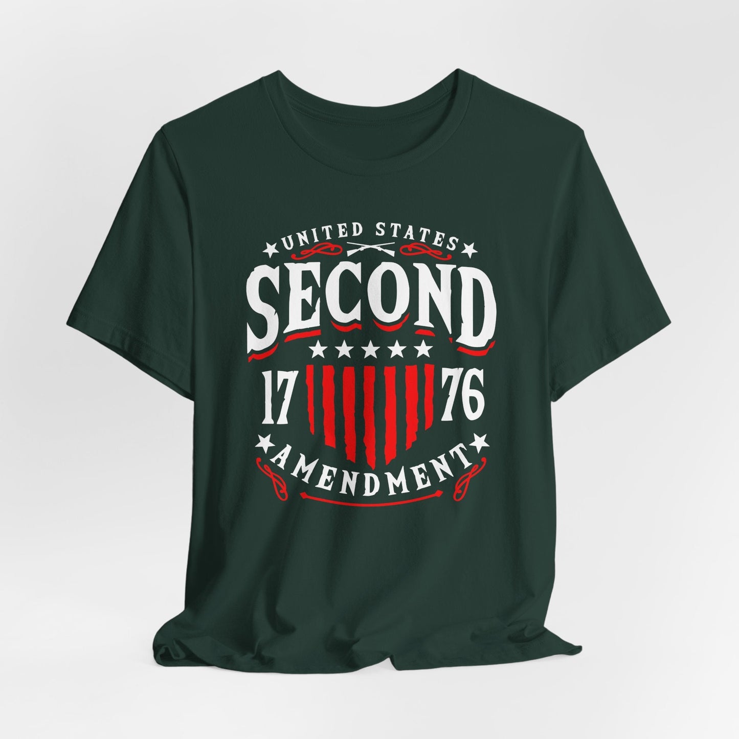 United States 2nd Amendment, 1776 Unisex T-Shirt, Patriotic Tee, Freedom Liberty Tee, 2nd Amendment Merch, American Patriot Top