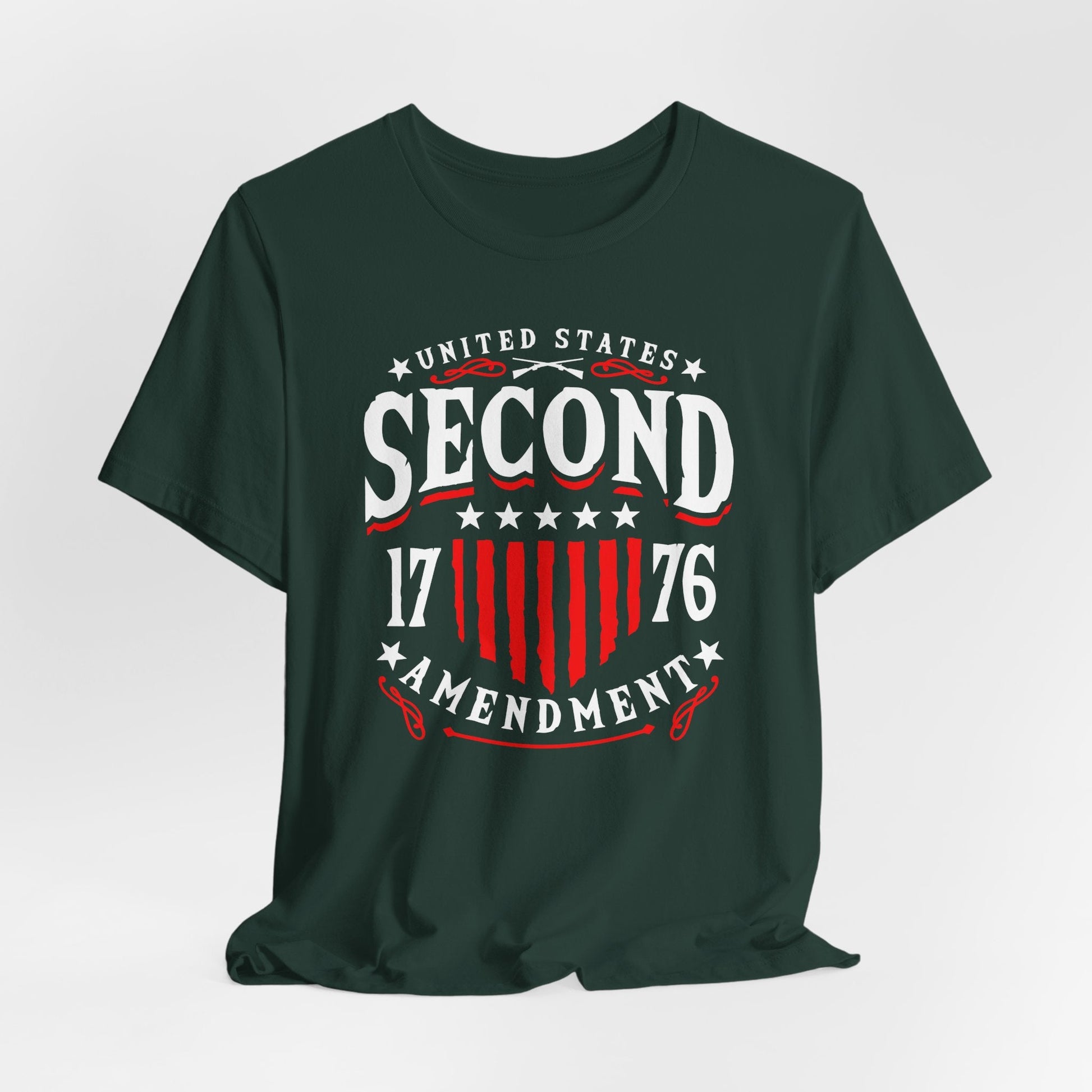 United States 2nd Amendment, 1776 Unisex T-Shirt, Patriotic Tee, Freedom Liberty Tee, 2nd Amendment Merch, American Patriot Top