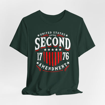 United States 2nd Amendment, 1776 Unisex T-Shirt, Patriotic Tee, Freedom Liberty Tee, 2nd Amendment Merch, American Patriot Top