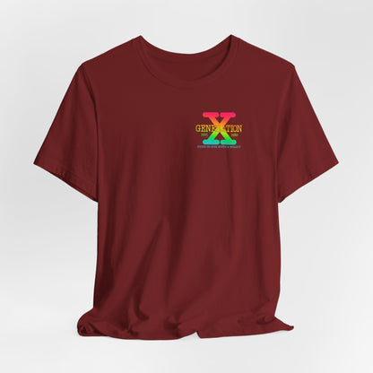Retro Gen X T-Shirt, Vintage Style Tee, Unisex Graphic Tee, Nostalgic 80s Shirt, Perfect for Gen X Fans, Gift for Retro Lovers