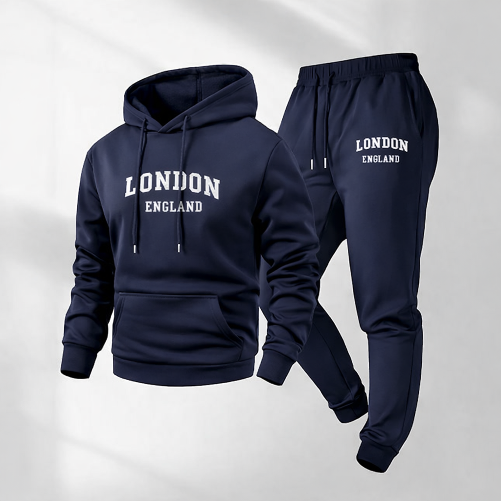 The London Urban Streetwear Fleece Tracksuit Set