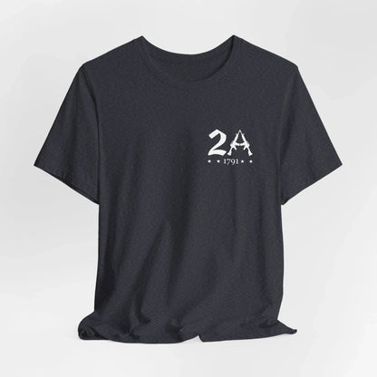 All Faster Than Dialing 911 Patriotic Unisex T-Shirt, 2nd Amendment Unisex Tee, , Premium Shirt, American Patriot Gift, - SKULLFURY MERCH