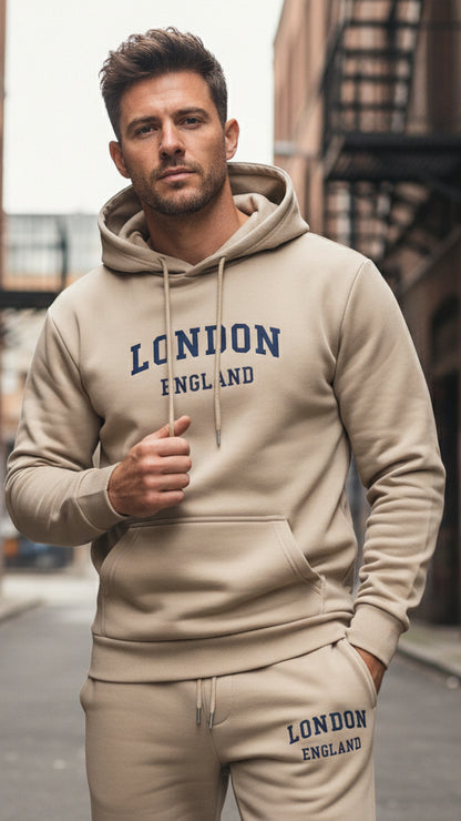 The London Urban Streetwear Fleece Tracksuit Set