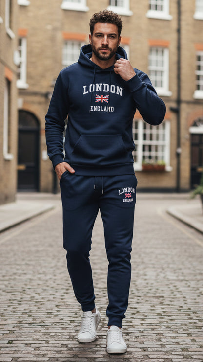 The London Heritage Fleece Tracksuit Set