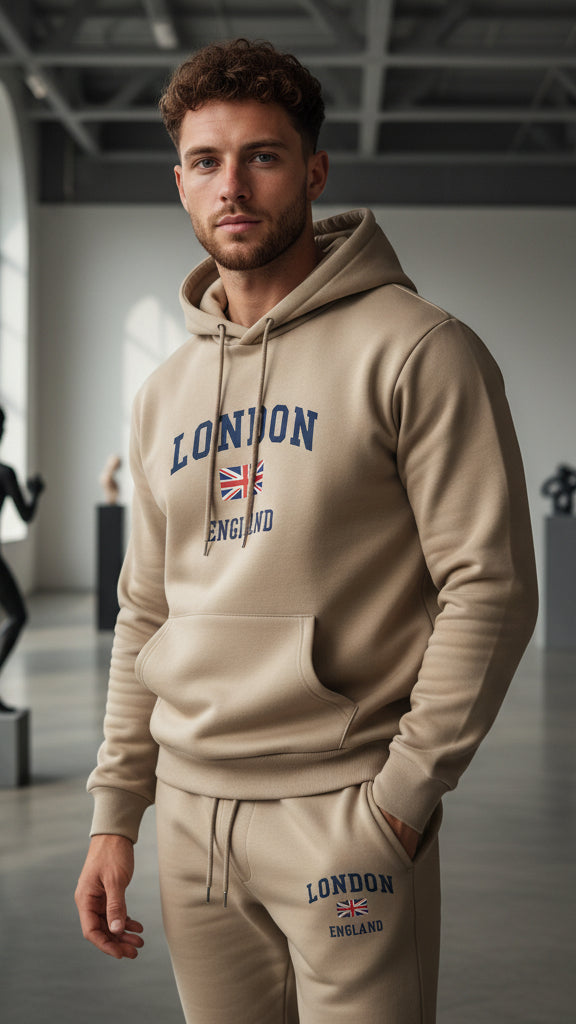 The London Heritage Fleece Tracksuit Set