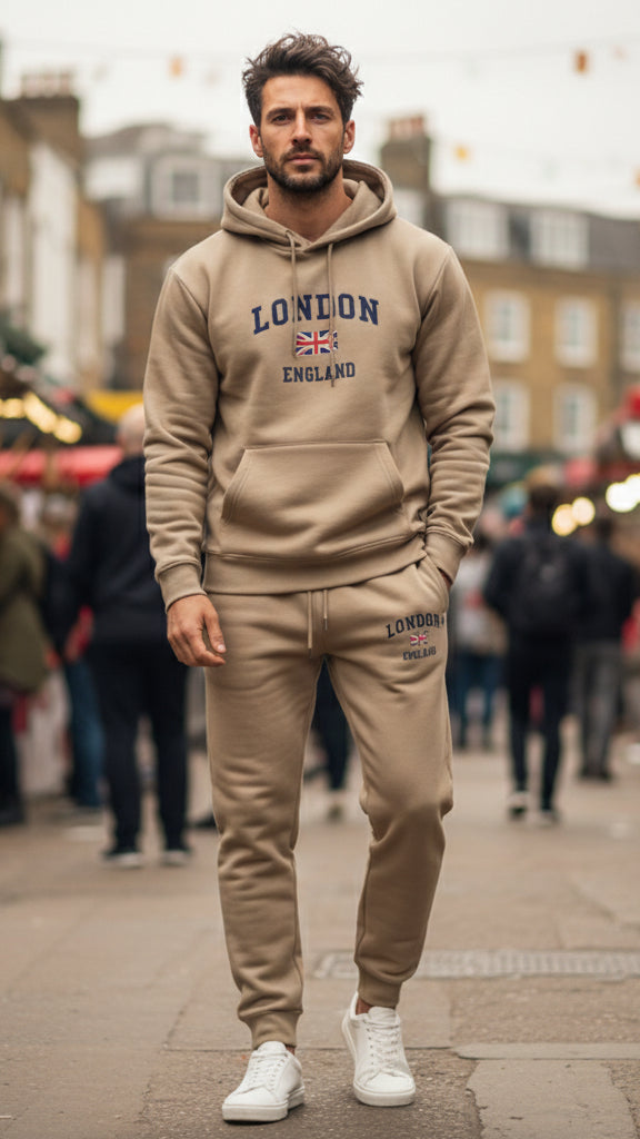 The London Heritage Fleece Tracksuit Set