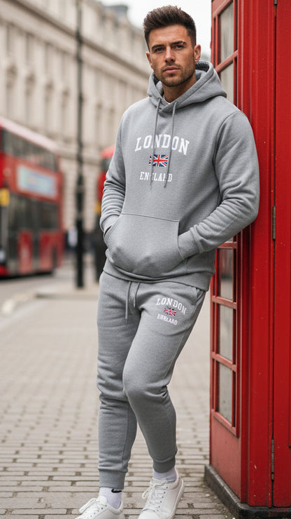 The London Heritage Fleece Tracksuit Set