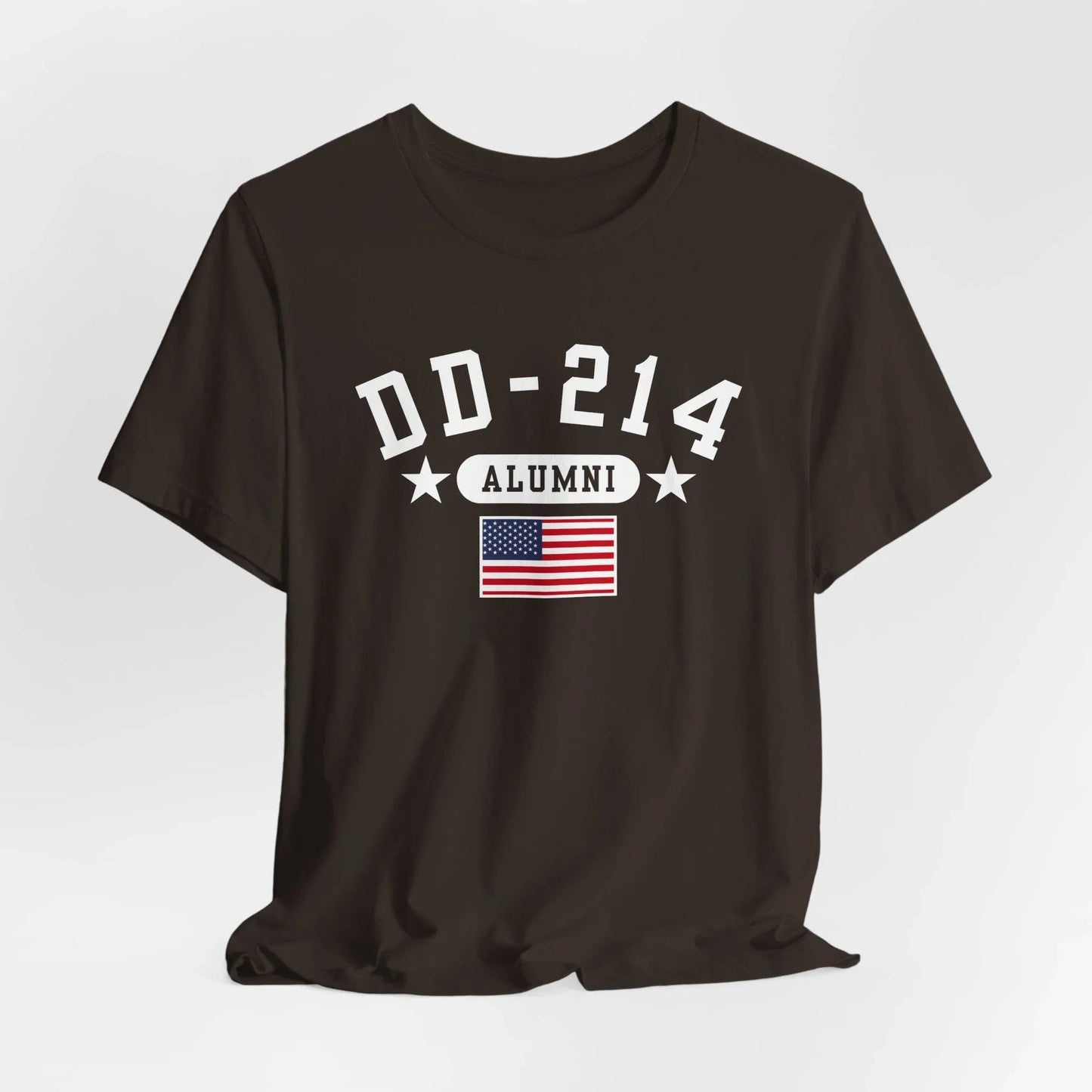 DD - 214 Veteran Alumni Unisex T-Shirt, Military Retirement Tee, Perfect for Veterans Day - SKULLFURY MERCH