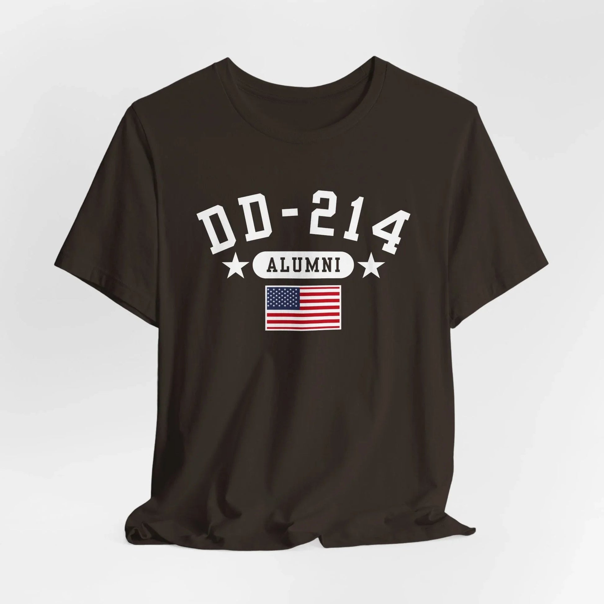 DD - 214 Veteran Alumni Unisex T-Shirt, Military Retirement Tee, Perfect for Veterans Day - SKULLFURY MERCH