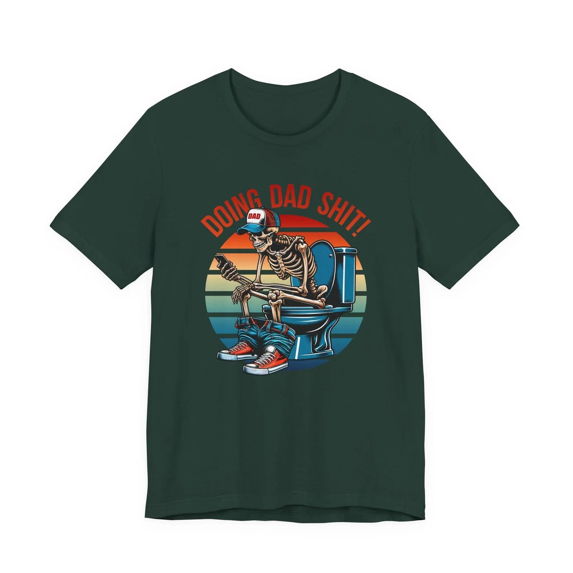 Funny Dad T-Shirt, Doing Dad Shit Unisex Tee, Humorous Gift for Father, Dad's Day Shirt, Fathers Day Gift - SKULLFURY MERCH